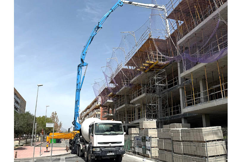 Autobomba Cifa K47H Carbotech, de Baryserv “B+S” para Bombeos de Hormigón Aitana