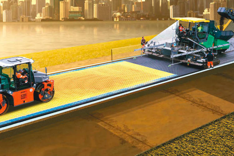 Asfaltos de bajas temperaturas, tecnología del grupo Wirtgen